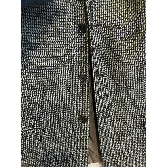 Ermenegildo Zegna Rossi High Fashion 100% Cashmere Tweed Suit Coat Jacket US 42L - Picture 3 of 8